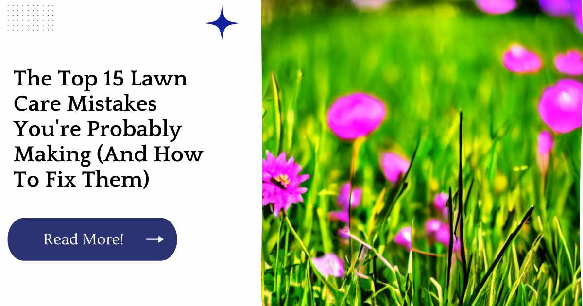 The Top 15 Lawn Care Mistakes You're Probably Making (And How To Fix Them)